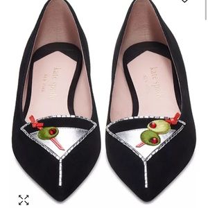 Kate Spade New York Pointed-Toe Slip-On Flats